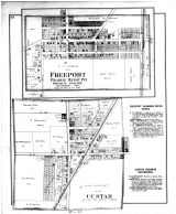 Freeport, Prairie Depot P.O., Custar, Wood County 1886